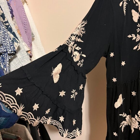 Johnny Was Arzella Knit Easy Tiered Dress - 2X - Picture 5 of 6